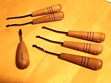 Lot of 6 Gunline checkering hand tools + No Reserve