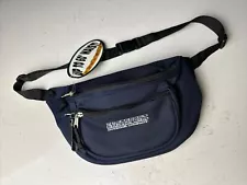 NWT Vintage 90's Eastsport Outdoor Company Waist Bag Fanny Pack 3 Pocket Blue