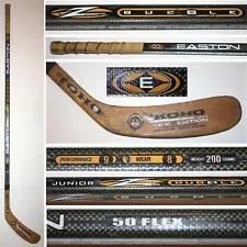 Easton Z Bubble Hockey Stick Right RH 55 inch Made with Kevlar Junior Flex 50