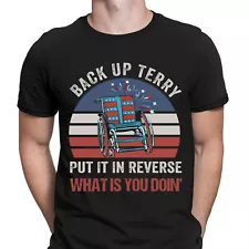 Back Up Terry Put It In Reverse Lighting Fireworks Wheelchair Mens T-Shirts #D