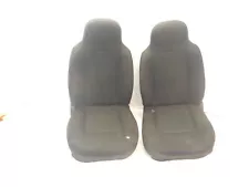 Jeep Grand Cherokee WJ 99-04 OEM Agate Gray Driver Passenger Front Seat Pair