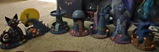 7 Nightmare Before Christmas Hawthorne Village Blacklight Houses