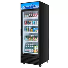 Secondhand ETL 28" Commercial Merchandiser Glass Door Cooler Refrigerator