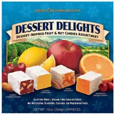 Liberty Orchards Dessert Delights - Fruit and Nut Candies - Turkish Delights