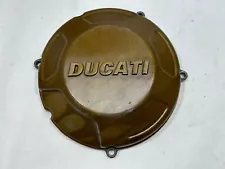 OEM Ducati StreetFighter 1098 S Gold Stock Engine Motor Dry Clutch Cover (For: More than one vehicle)