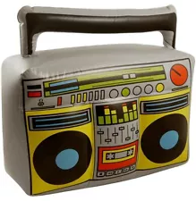 Large Inflatable Boom Box - Costume 80's Hip Hop Fancy Dress Novelty Radio