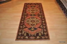 ON SALE LOVELY 6 feet Long Top Quality vegetable dye chobi HERIS rug.