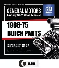 1968-1975 Buick Parts Manuals on USB