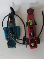 Two 1970s Kenner SSP Racing Cars with Ripcord