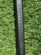 Scotty Cameron Custom Shop Black Leather Stitchback Putter Grip