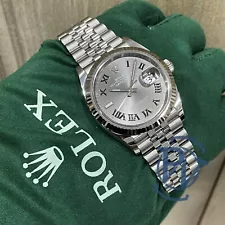 ð¾ Rolex Datejust 36mm Wimbledon Slate Green 126234 Fluted Jubilee 2023 ð¾