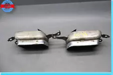 09-15 BMW 750i 750Li F01 F02 Rear Right & Left Side Exhaust Muffler Tip Set Oem