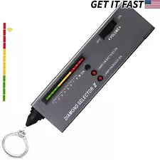 Portable Diamond Gem Tester Selector V2 with Case Gemstone Platform Jeweler Too-