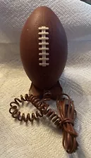 Vintage Sports Illustrated Football Phone With Tee Stand Untested