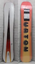 Burton Men's Custom Flying V Snowboard 156 cm New 2024