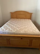 bed frame and mattress set