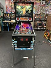 1991 TERMINATOR 2 JUDGEMENT DAY PINBALL MACHINE LEDS PROFESSIONAL TECHS ARNOLD