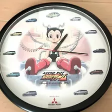 Astro Boy Mitsubishi Motors collaboration original wall clock not for sale