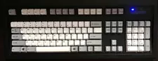 UNICOMP KeyCaps White & Gray for IBM Model M Buckling Spring Keyboard Compatible