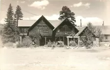 c1940 Voelkel's Glacier Lodge, Estes Park, Colorado Sanborn Postcard/RPPC (A)