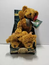 Theodore Roosevelt 100th Anniversary Teddy Bear and Slippers 1902-2002