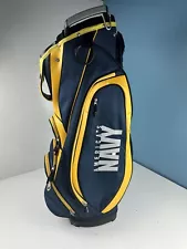 Team Golf United States Navy 10-Way Cart Golf Bag Rip In One Pocket Pictured