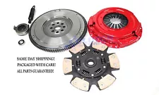 SPRUNG HUB SIX PUCK CERAMIC CLUTCH KIT+HD FLYWHEEL + NACHI BEARINGS