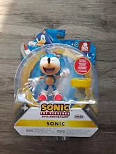 Sonic The Hedgehog Wave 5 Classic Sonic with Spring Figure 30th Anniversary