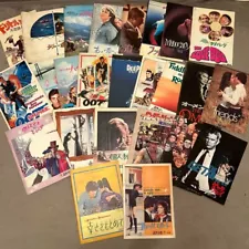 Showa Retro Movie Programs 25 Flyers for sale in bulk from Japan for collection