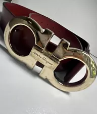 Salvatore Ferragamo Belt Men Red See Photos