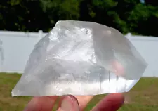 Tabby LEMURIAN SEED Quartz Crystal Point w Recordkeepers & Penetrators For Sale