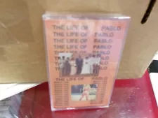 Kanye West The Life OF Pablo ORANGE cassette tape NEW hip hop