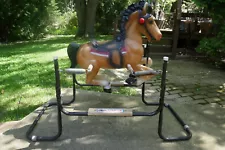 VTG Flexible Flyer Bounce Spring Riding Horse Children's Toy Plastic Metal Frame