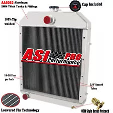 Aluminum Radiator For Case-IH Backhoe Models 480D 580 Super D 584D 585D D81055