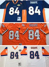 VINTAGE Shannon Sharpe #84 Broncos Sewn Stitched Jersey.