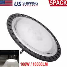 5X 100W Watt UFO LED High Bay Light Shop Lights Warehouse Gym Industrial Lamp