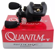 *QUANTUM SMOKE HD SHD200PPT 5.3:1 GEAR RATIO RIGHT HAND BAITCAST REEL