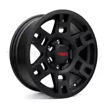 Toyota 4 Runner FJ Cruiser Matte Black 17" TRD PRO 6 Spoke Alloy Wheels Set 4