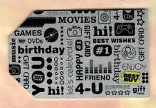 BEST BUY Happy Birthday ( 2004 ) Foil Gift Card ( $0 )