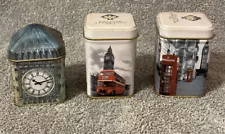 Lot of 3 Loose English Teas Tins