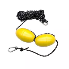 30ft Marine Rope Tow Line Buoy Ball Floating Leash for Drift Anchor System