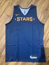 Nike NBA G League Reversible Practice Jersey SALT LAKE CITY STARS Large Navy Blu