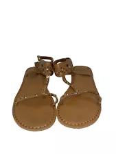 Abercrombie & Fitch Brown Aviator Strappy Sandals Medium Size 9