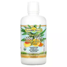 Organic Aloe Vera, Orange Mango, 32 fl oz (946 ml)