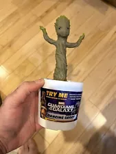 New ListingGuardians of The Galaxy Electronic Dancing Baby Groot In Plant Pot 2014 MARVEL