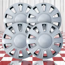 17" Silver 10 Spoke Hubcaps for 2006-2011 Ford Crown Victoria (QTY: Four)