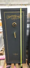 American Security safe 5924 30-Gun Safe, Combination Lock Safe, Green and Gray