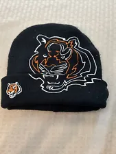 Cincinnati Bengals NFL Game Day Beanie Winter Knit Hat Stocking Cap Embroidered