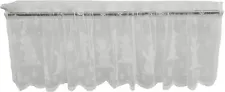 Snowman Lace Snowflakes Winter Lorraine Home Fashions Tiers or Valance or Swag