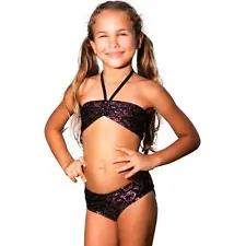 Hello Kitty Faces Bandeau Bikini Set Swimwear Toddler and Youth Sizes Girl 6400